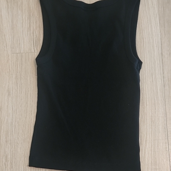Universal Thread | Ribbed Black Tank Top - Picture 3 of 3
